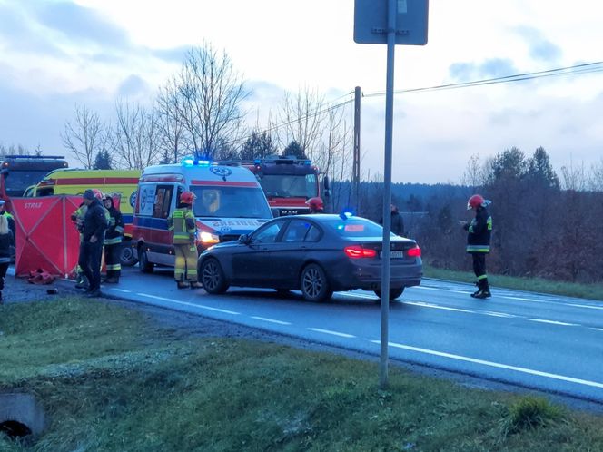 Śmiertelny wypadek w Parszowie