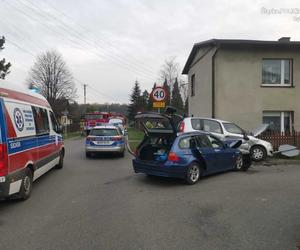 Nie zatrzymał się na „stopie” i wymusił pierwszeństwo