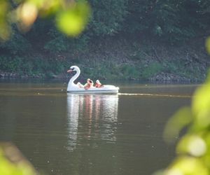 To najpiękniejsze jezioro na Dolnym Śląsku. Otoczone jest wzgórzami i lasami 