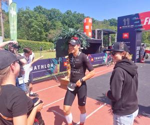 Stępniak z rekordem na JBL Triathlon Sieraków