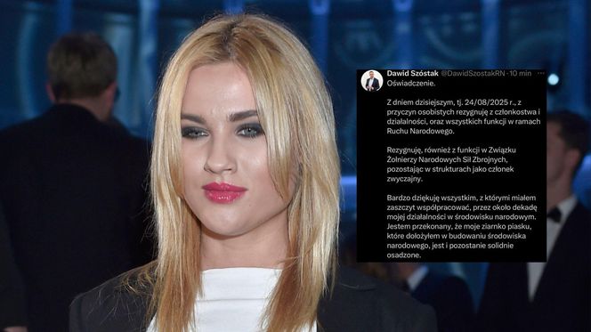 Interpłciowa modelka i polityk Konfederacji razem. Michalina Manios ogłosiła związek, on odszedł z partii