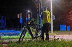 Niecodzienne zdarzenie w Tychach. Zderzenie dwóch elektryków. Są w szpitalu