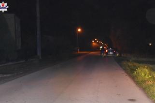 Potrącony 33-letni pieszy zginał w miejscowości Bobrowniki