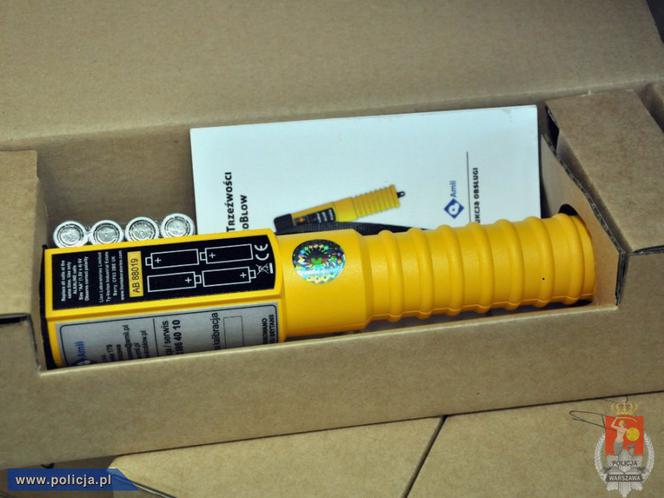 Policja kupiła 80 nowych urządzeń AlcoBlow