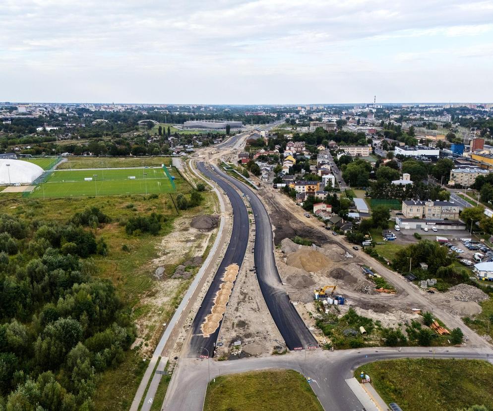 Połowa już za nimi! Coraz bliżej do zakończenia budowy ul. Lubelskiego Lipca ’80 w Lublinie