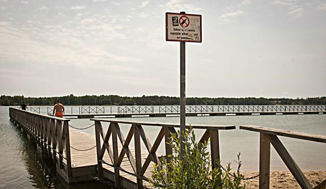 Wędkarz znalazł pół kobiety w jeziorze pod Włodawą