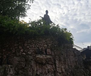 Ogród za kościołem św. Józefa w Krakowie