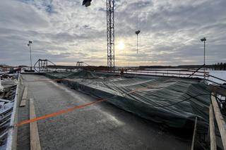 Postępy na placu budowy A2 w okolicach Siedlec