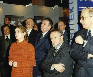ŻYCIE W ARCHITEKTURZE - oczekiwanie na werdykt; w centrum profesor Przemysław Szafer