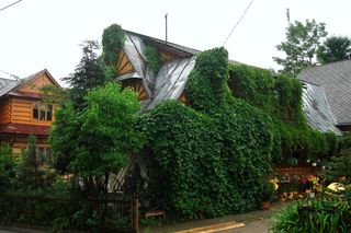 To jedna z najpiękniejszych wsi w Małopolsce. Jej ozdobą są zabytkowe chałupy