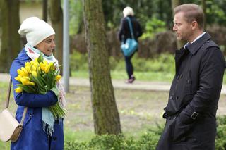 M jak miłość odcinek 1318. Magda (Anna Mucha), Andrzej (Krystian Wieczorek)