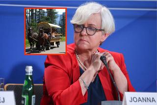 Kluzik-Rostowska: Tatrzańskim koniom nie dzieje się krzywda 
