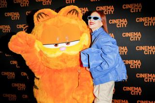 Gwiazdy z dziećmi na premierze filmu Garfield. Ada Fijał, Michał Koterski i inni 