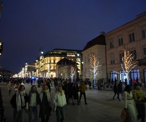 Świąteczna iluminacja Traktu Królewskiego 7.12.2024