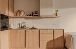 Mieszkanie architektki wnętrz w stylu hygge i japandi
