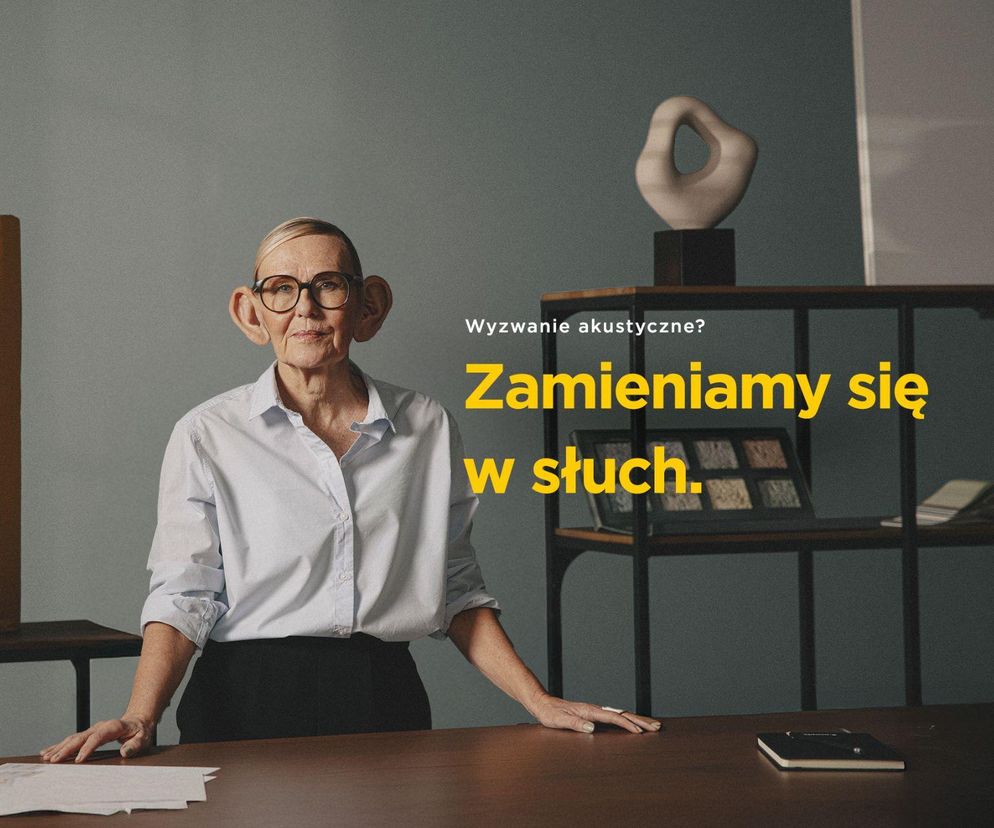 Zamieniamy się w słuch – kampania Ecophon o tym, co naprawdę słychać w nowoczesnych wnętrzach