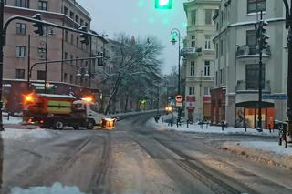 Akcja odśńieżania dróg w Lublinie