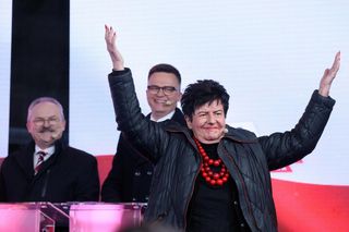Joanna Senyszyn stworzyła swoją unikalną wyborczą stylizację! Na debacie promienieje
