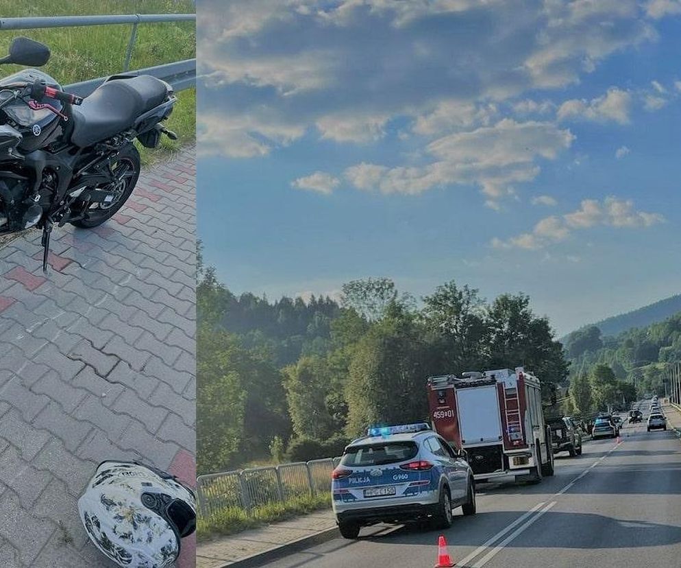 Kamienica. Wakacje zaczęły się od koszmarnego wypadku. Nie żyje 30-letnia motocyklistka