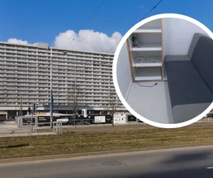 Mieszkaniec Katowic za 600 zł chce wynająć mieszkanie w szafie. Dostęp do łazienki w cenie