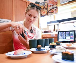 Pia Skrzyszowska lubi sushi