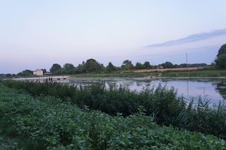 Park w gminie Mełgiew