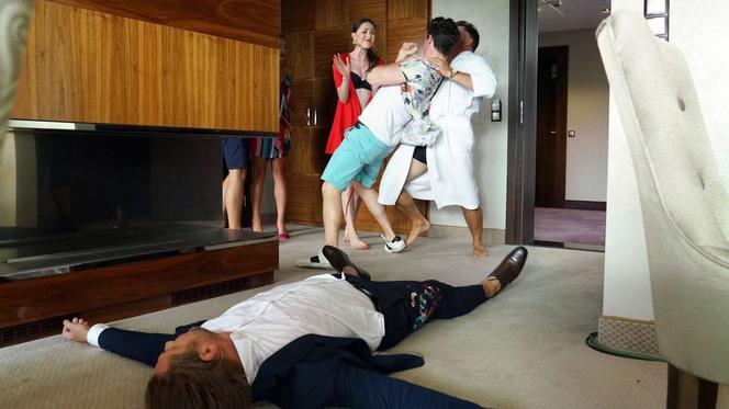 Barwy szczęścia odcinek 1961, Laura (Kim Grygierzec), Justin (Jasper Sołtysiewicz)