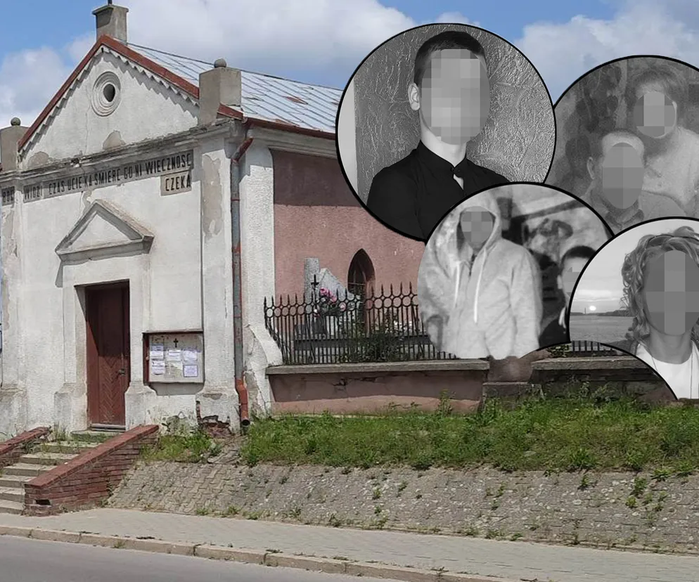 Śmierć tak nagle zabrała tę rodzinę. Widzimy jeszcze twarze. Słyszymy ich głosy. Starsza kobieta nie wytrzymała