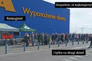 Bojkot IKEA przez prawicowe media MEMY