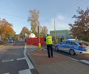 Zablokowana DK8 w Sztabinie po tragicznym wypadku. Nie żyje 15-letnia dziewczyna