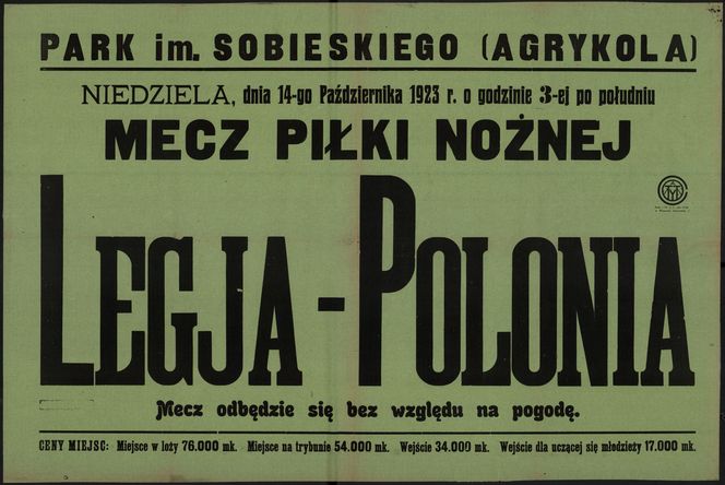 Zapowiedź meczu (1923)