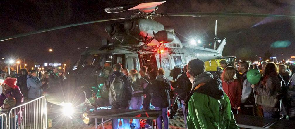 Spędź noc z samolotami