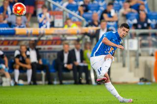 Ruch - Lech 1:3. Kolejorz załatwił Niebieskich i już widzi podium. Cudowne gola Gajosa i Jevticia? 