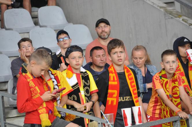 Korona Kielce - Śląsk Wrocław. Zobacz jak wyglądał doping na Suzuki Arenie