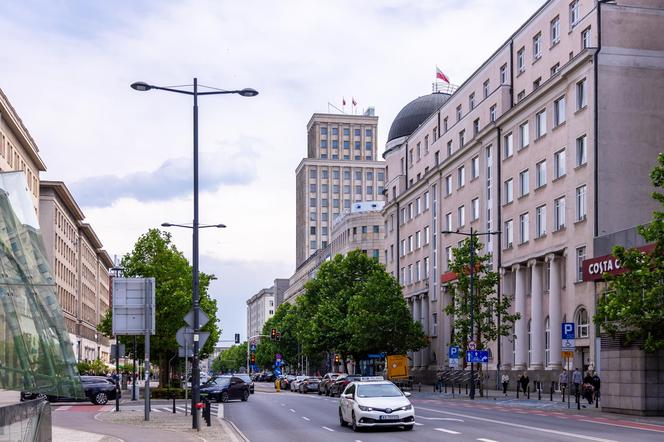 Prudential w Warszawie - zdjęcia. Gdy powstawał, był najwyższy w Polsce