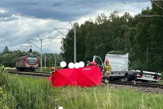 Wypadek na przejeździe kolejowym w Dąbrowie Górniczej