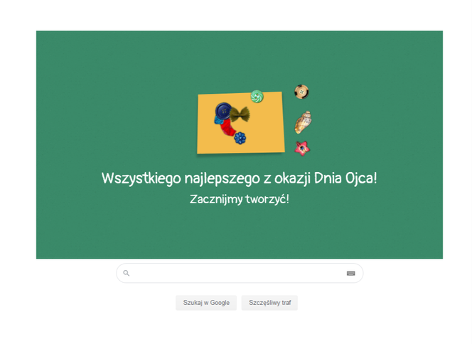 Dzień Ojca 2020. Tak świętuje Google Doodle