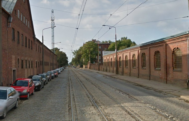 Ulica Potulicka w Szczecinie przed przebudową