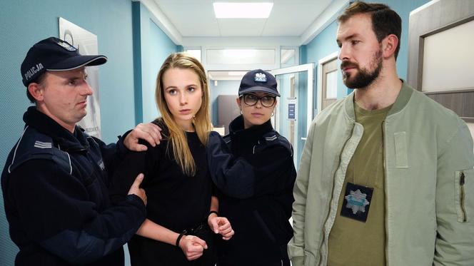 Barwy szczęścia odc. 2598. Jowita (Magdalena Żak), Marcin Kodur (Oskar Stoczyński)