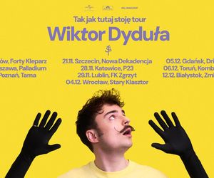 Wiktor Dyduła rusza w trasę „Tak jak tutaj stoję TOUR”. Gdzie zagra artysta?