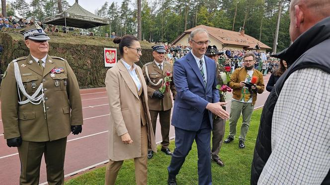 Przysięga wojskowa w Złocieńcu