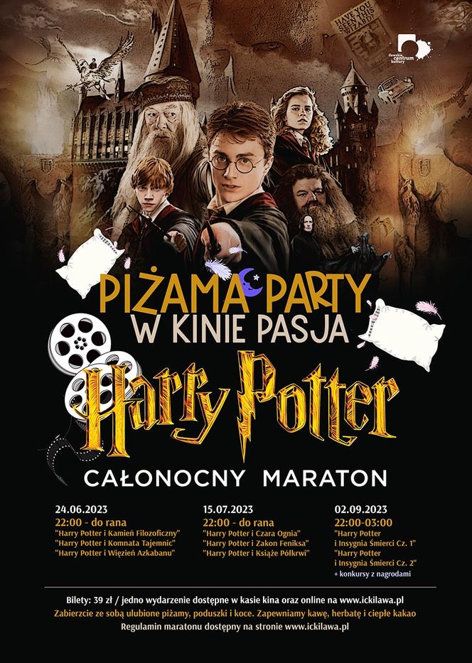 Piżama Party w kinie z Harrym Potterem plakat