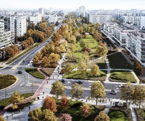 Tak będzie wyglądał park linearny nad POW na Ursynowie. Wizualizacje zapierają dech w piersiach