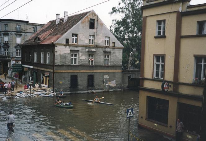 Powódź 1997 r. w Lubuskiem. Tak wyglądała Nowa Sól
