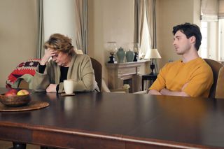 	Barwy szczęścia odc. 3208. Cezary Rawicz (Marcel Opaliński), Józefina Rawiczowa (Elżbieta Jarosik)