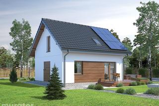 Projekt domu M245 Trafna decyzja (etap II) z kolekcji Muratora - zobacz wizualizacje i plany