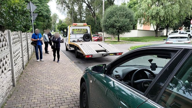 "Wyleciał mi przed maskę"