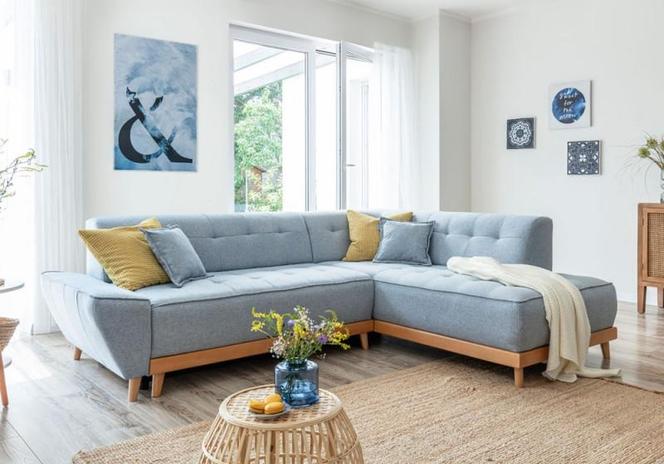 Sofa rozkładana. Modna sofa z funkcją spania