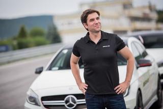 Marcin Dorociński w Mercedesach AMG