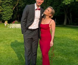 Kamil Semeniuk z żoną Katarzyną